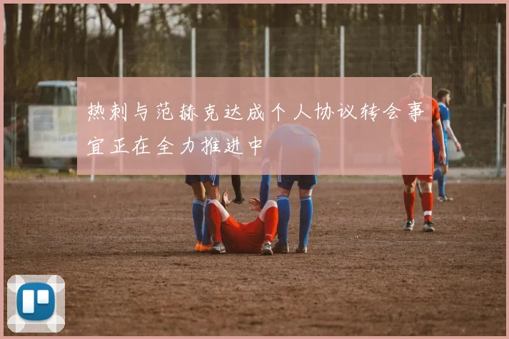 热刺与范赫克达成个人协议转会事宜正在全力推进中